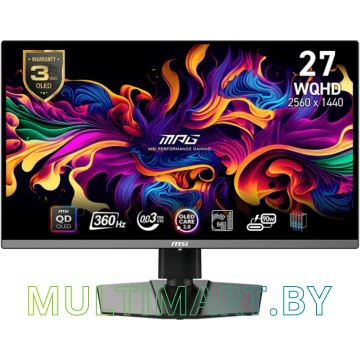 Игровой монитор MSI MPG 271QRX QD-OLED (9S6-3CD79A-009)